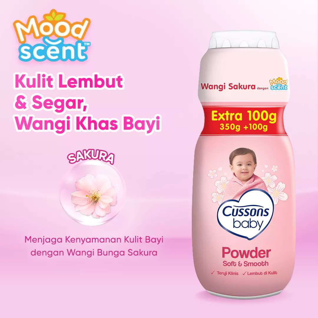CUSSONS-BABY POWDER SOFT & SMOOTH 350 GR + 150 GR
