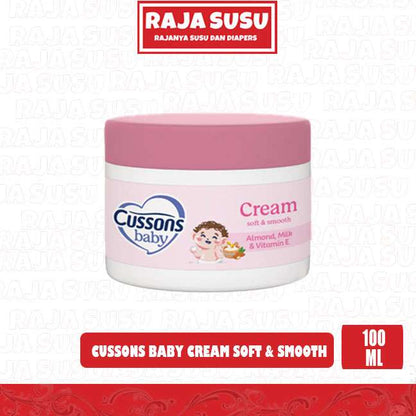 CUSSONS-BABY CREAM SOFT SMOOTH 100 GR
