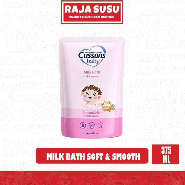 CUSSONS BABY MILK BATH SOFT & SMOOTH 400 ML