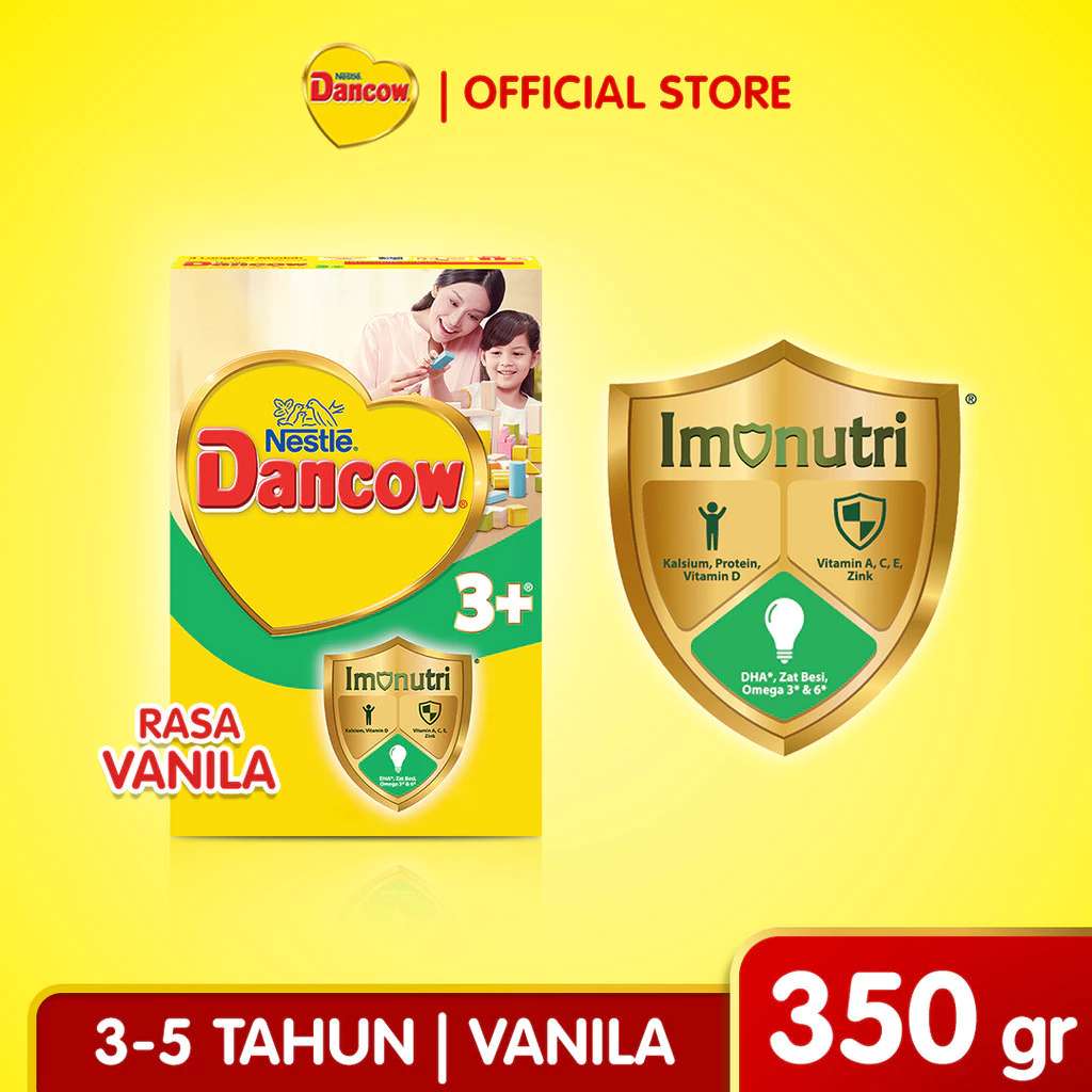 DANCOW 3+ VANILA 350 GR