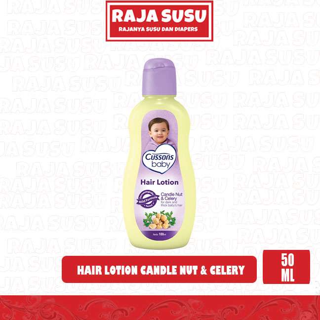 CUSSONS-BABY HAIR LOTION CANDLE NUT & CELERY 50 ML