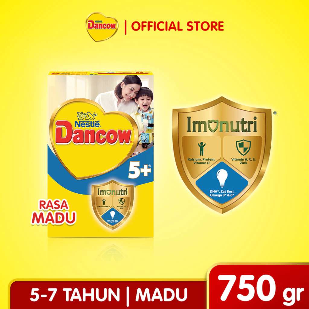 DANCOW 5+ MADU 750 GR