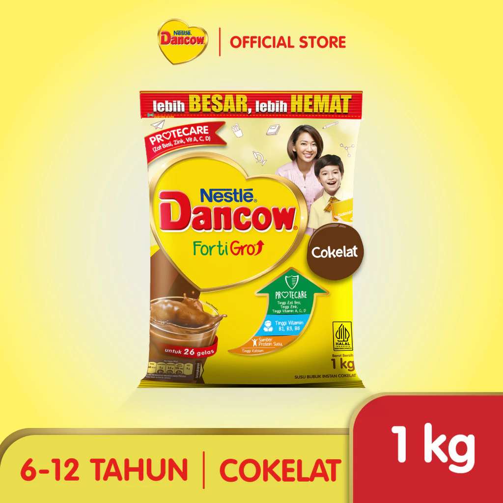 DANCOW FORTIGRO COKLAT 1KG
