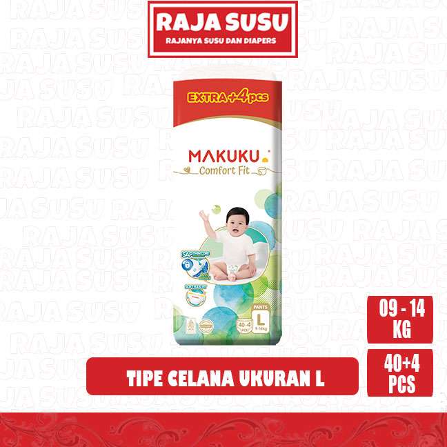 MAKUKU AIR DIAPERS COMFORT FIT PANTS L40+4