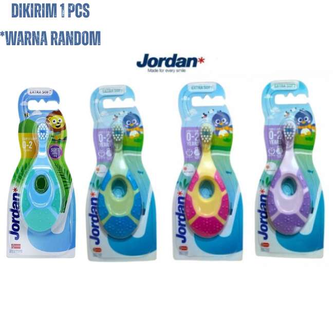 JORDAN TOOTBRUSH KIDS STEP 1 EXTRA SOFT 0-2 YEARS