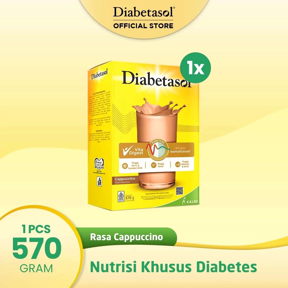 DIABETASOL CAPUCINNO 570GR