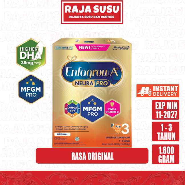 ENFAGROW A+ 3 PLAIN 1800 GR