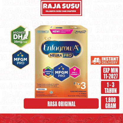 ENFAGROW A+ 3 PLAIN 1800 GR