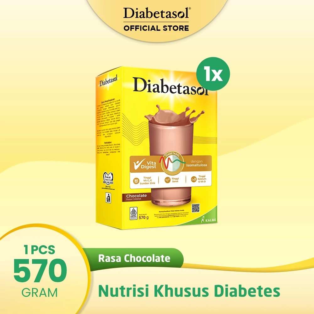DIABETASOL COKLAT 570GR