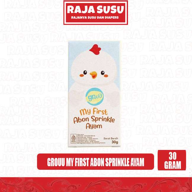 GROUU MY FIRST ABON SPRINKLE AYAM 30GR