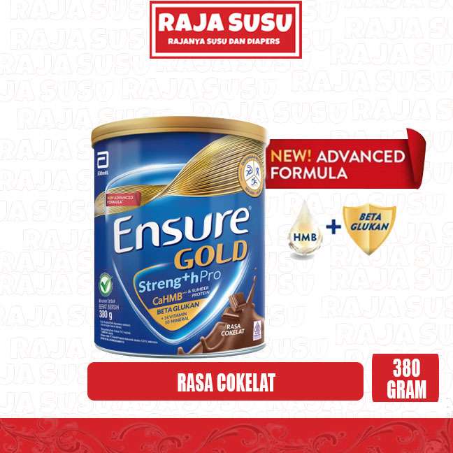 ENSURE GOLD COKELAT 380GR