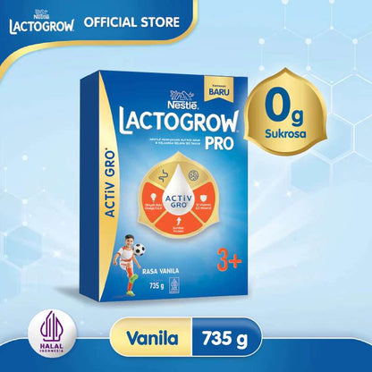 LACTOGROW PRO 3+ VANILA 735GR