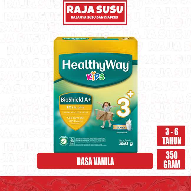 HEALTHYWAY KIDS 3+ VANILA 350GR