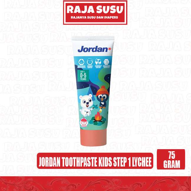 JORDAN TOOTHPASTE KIDS STEP 1 0-5 YEARS