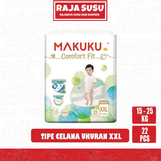 MAKUKU AIR DIAPERS COMFORT FIT XXL22