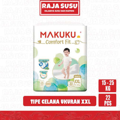 MAKUKU AIR DIAPERS COMFORT FIT XXL22
