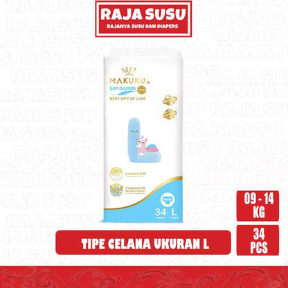 MAKUKU SAP DIAPERS PRO CARE PANTS L34