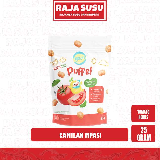 GROUU PUFF TOMATO HERBS 25GR