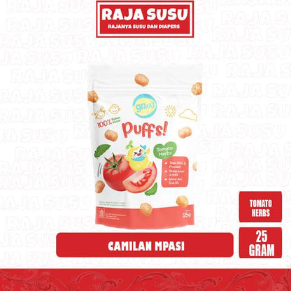 GROUU PUFF TOMATO HERBS 25GR
