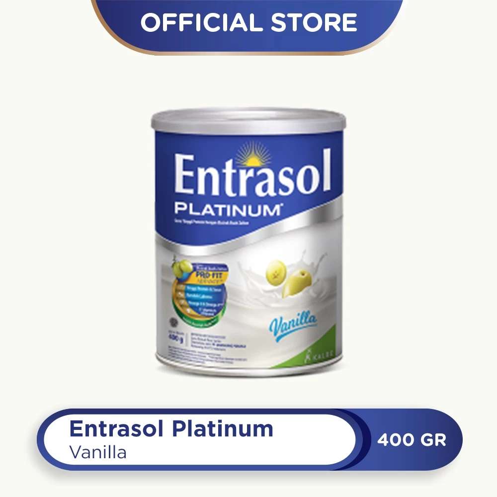 ENTRASOL SENIOR PLATINUM VANILA 400 GR