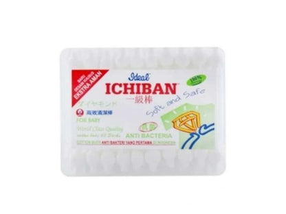 ICHIBAN COTTON BUDS SOFT AND SAFE 100'S IC-063