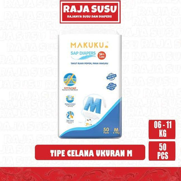 MAKUKU SAP DIAPERS SLIM CARE PANTS M50