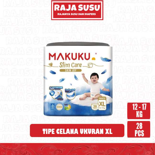 MAKUKU SAP DIAPERS SLIM CARE PANTS XL28