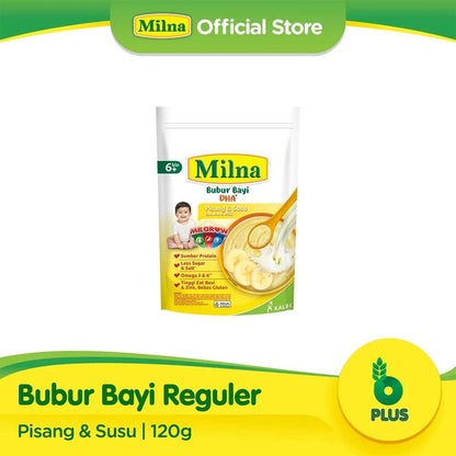 MILNA 6+ BUBUR PISANG 120 GR