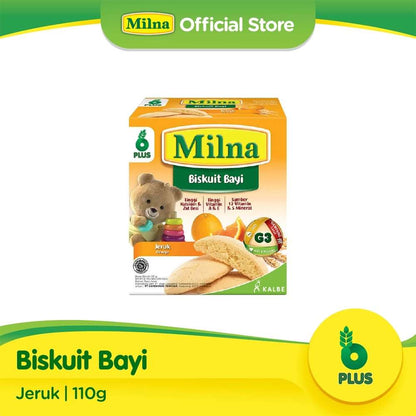 MILNA BISKUIT BAYI JERUK 110GR