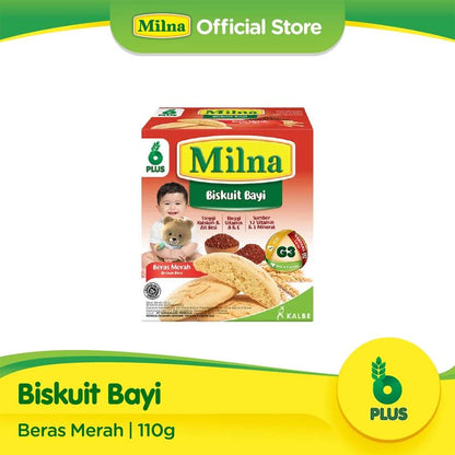 MILNA BISKUIT RASA BERAS MERAH 110GR