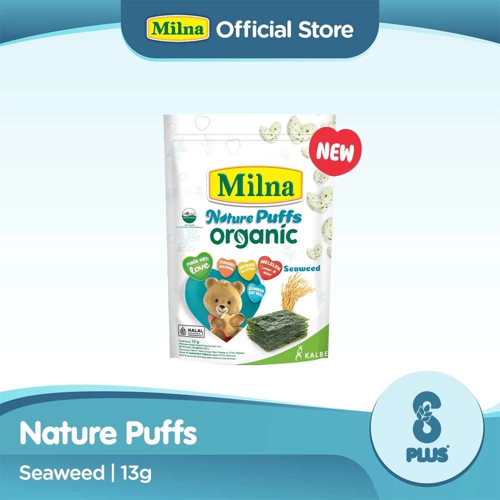 MILNA NATURE ORGANIC PUFFS SEAWEED