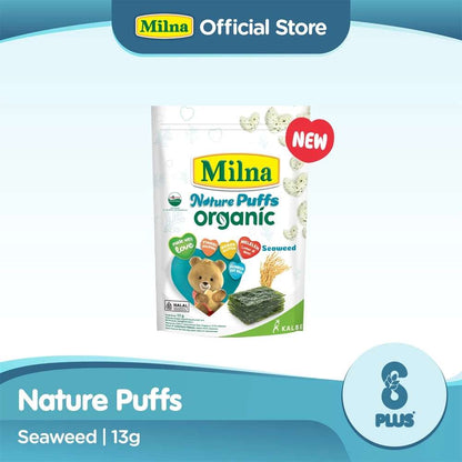 MILNA NATURE ORGANIC PUFFS SEAWEED