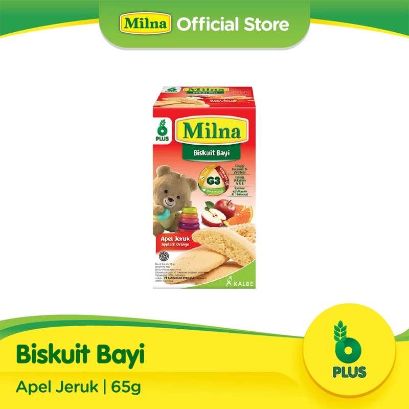 MILNA BISKUIT APEL JERUK 65 GR