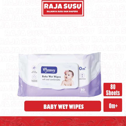 MOMEASY 80 SHEET BABY WET WIPES (46013)