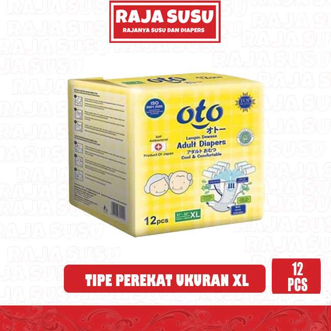 OTO ADULT DIAPERS XL12
