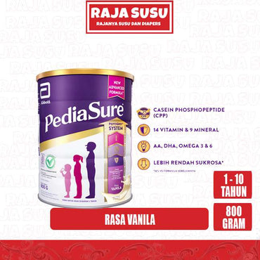 PEDIASURE VANILA 800 GR