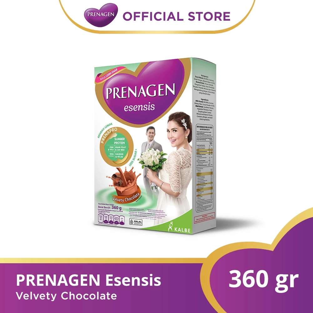 PRENAGEN ESENSIS RASA COKELAT 360 GR