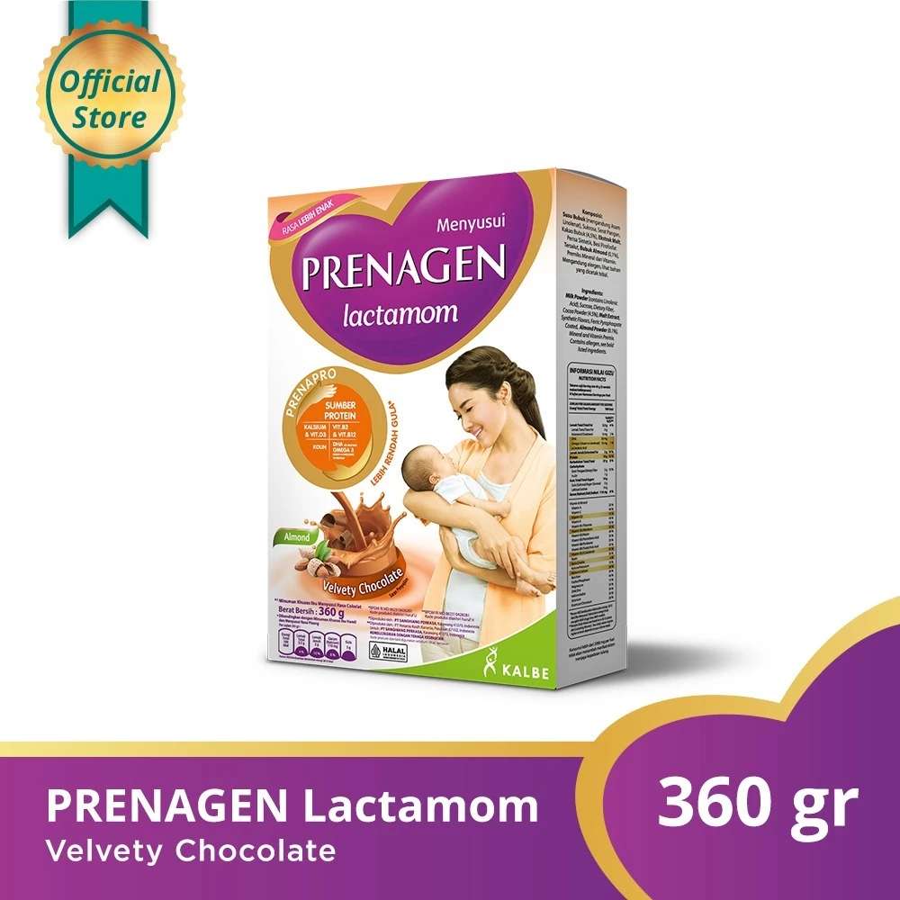 PRENAGEN LACTA COKELAT 360GR