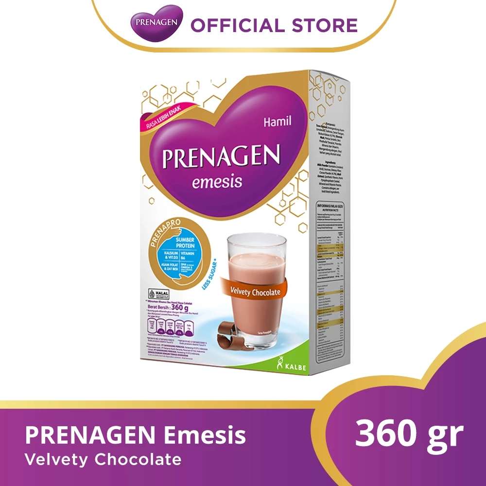 PRENAGEN MOMMY EMESIS COKELAT 360GR