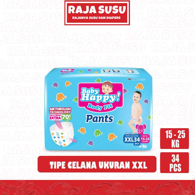 BABY HAPPY PANTS XXL34 JUMBO