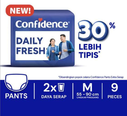 CONFIDENCE PANTS DAILY FRESH M9