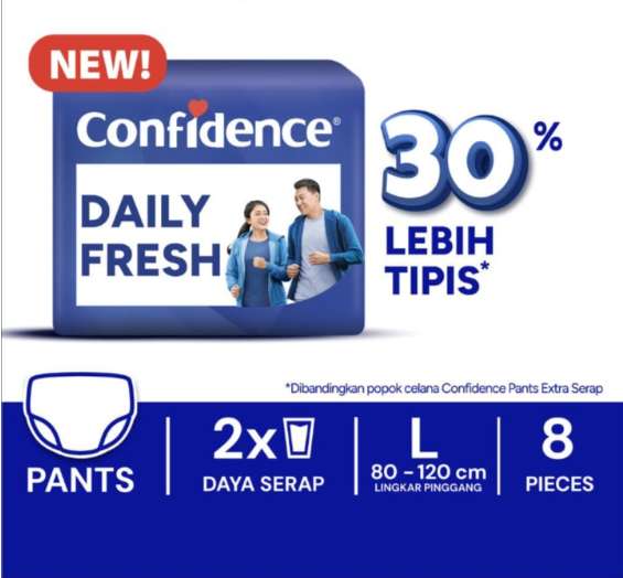 CONFIDENCE PANTS DAILY FRESH L8