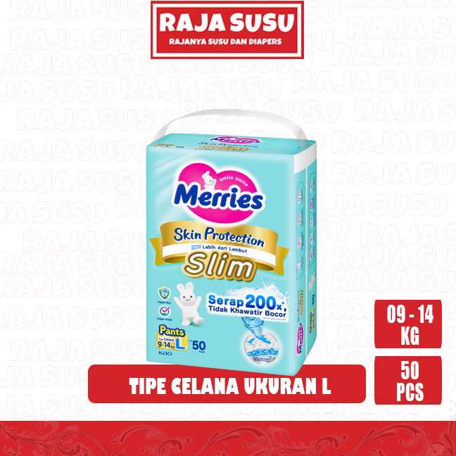 MERRIES PANTS SKIN PROTECTION SLIM PANTS L50