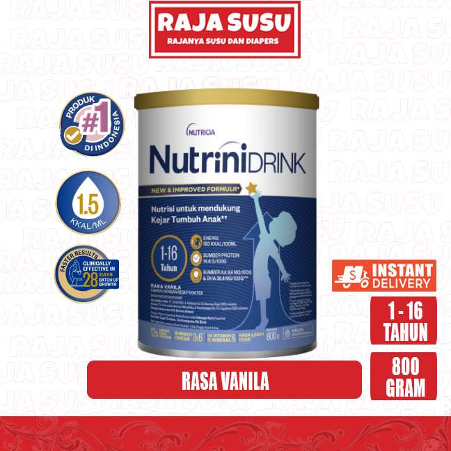 NUTRINIDRINK POWDER VANILA 800GR