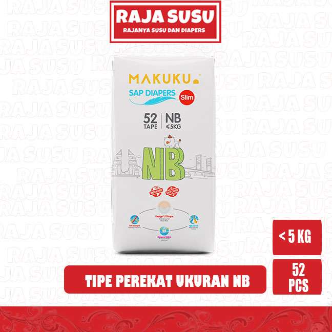 MAKUKU AIR DIAPERS NB52
