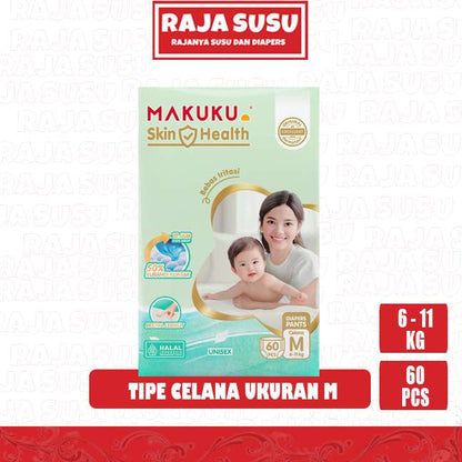 MAKUKU DIAPERS SKIN HEALTH PANTS M60