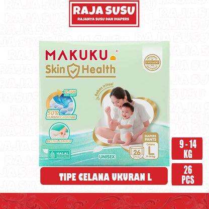 MAKUKU DIAPERS SKIN HEALTH PANTS L26