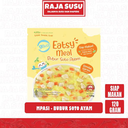 GROUU EATSY MEAL BUBUR SOTO AYAM 120GR