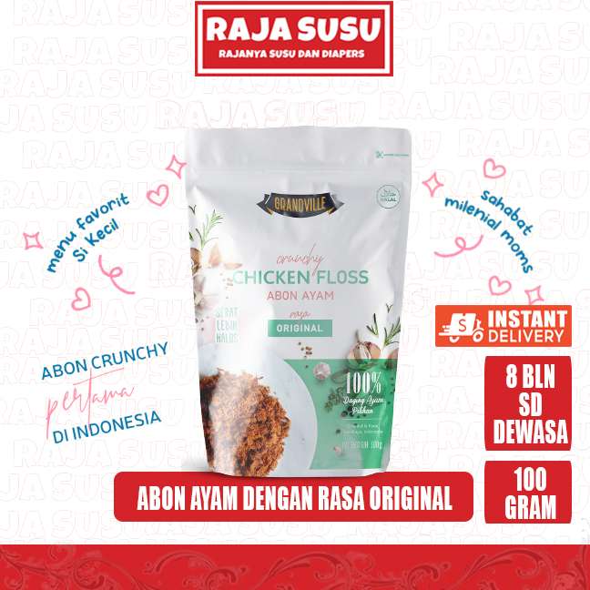 GRANDVILLE ABON AYAM CRUNCHY ORIGINAL 90GR