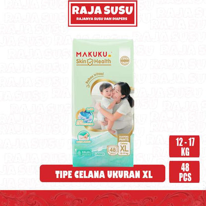 MAKUKU DIAPERS SKIN HEALTH PANTS XL48